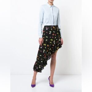 Sandy Liang Chet Fruit Print Skirt